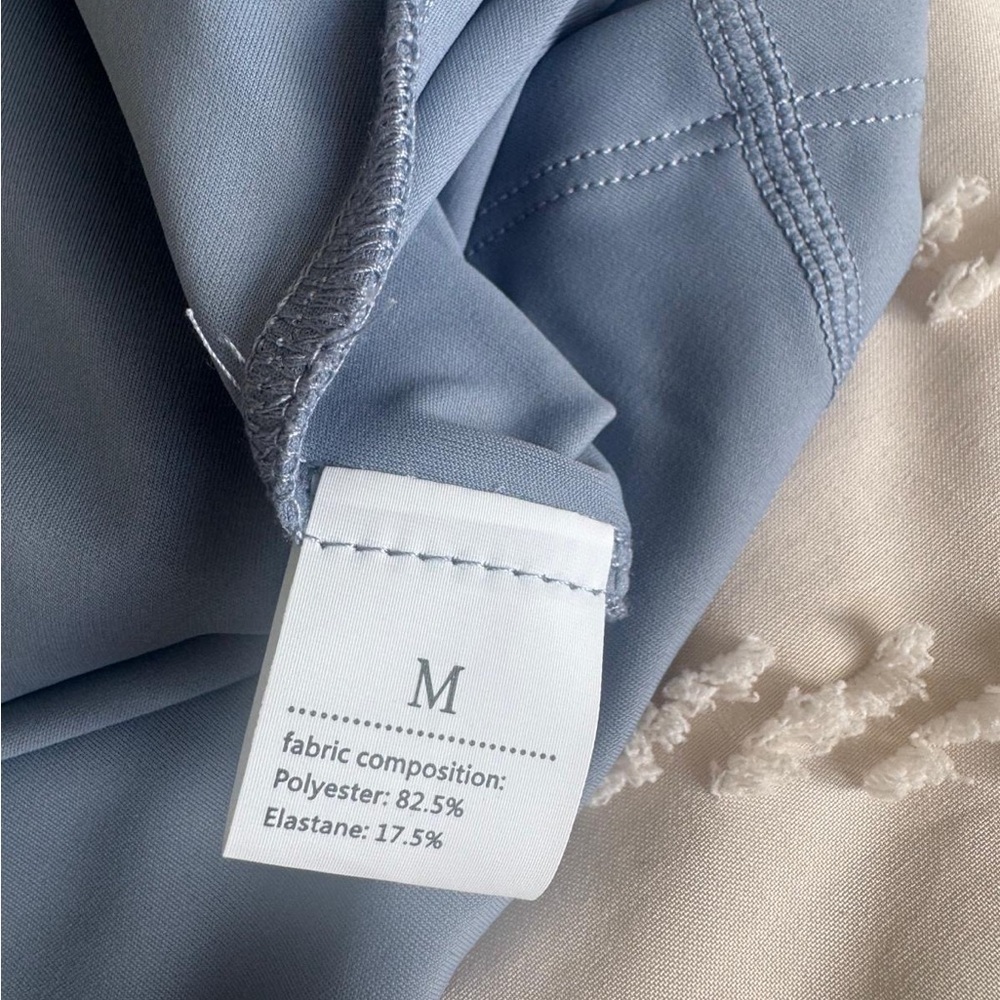 Blue Polyester Blend Top - Picture 2 of 3